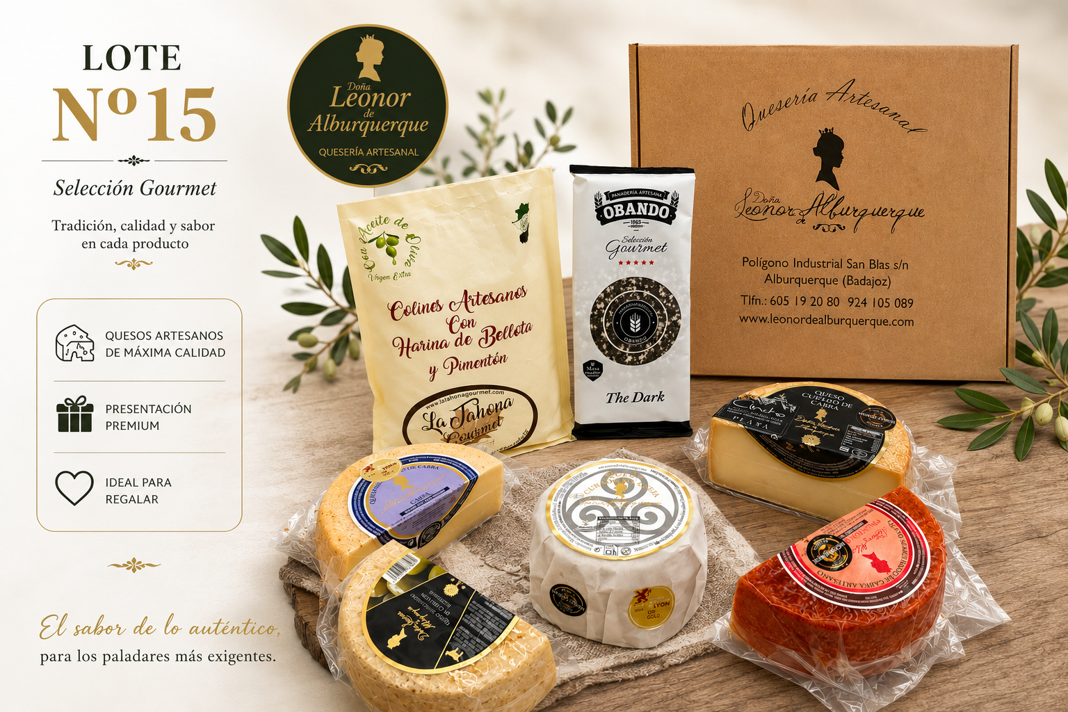 LOTE Nº 15 PRODUCTOS GOURMET