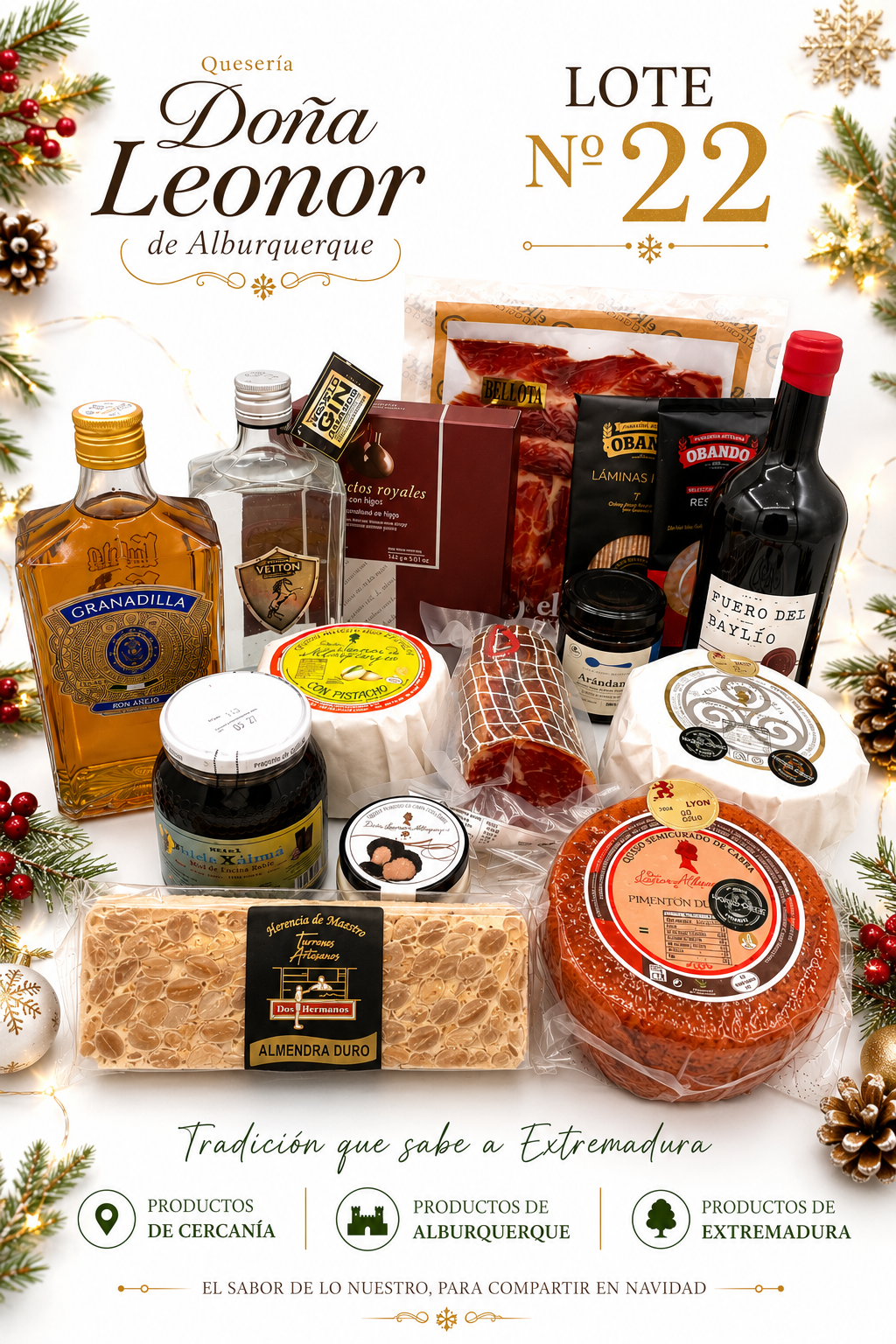 LOTE Nº 22 PRODUCTOS GOURMET